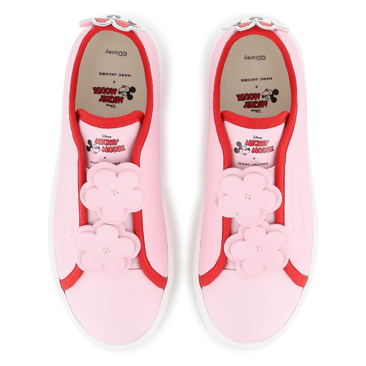 Baskets basse à lacets rosee, MARC JACOBS