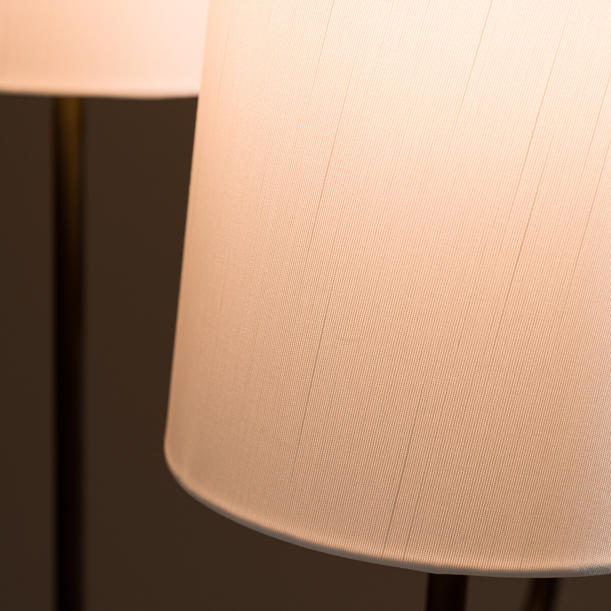 Lampadaire 3 abats-jours, Kynthos naturel/bronze, AM.PM