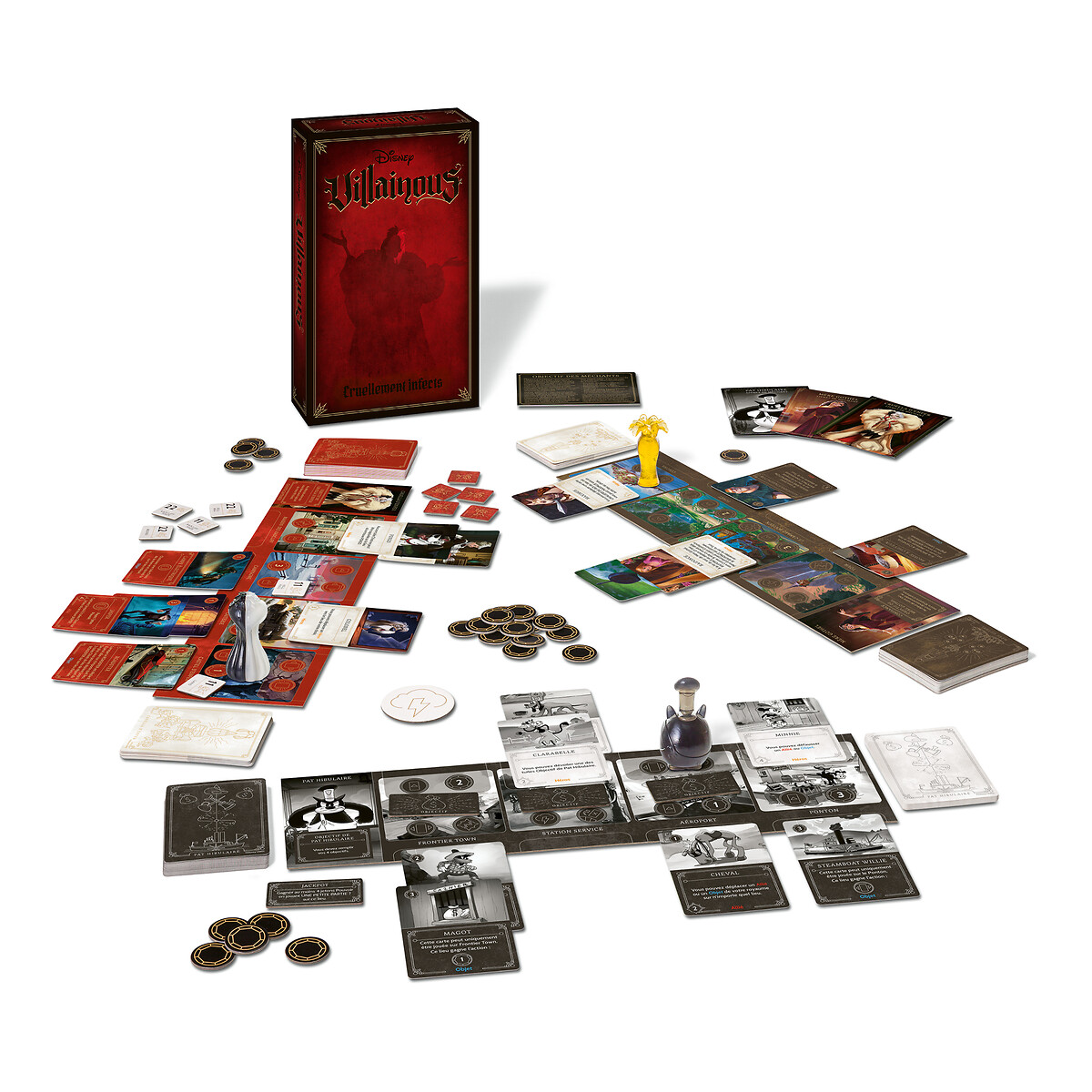 Extension Cruellement infects Disney Villainous multicolore, RAVENSBURGER