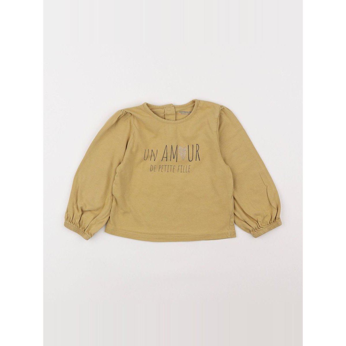 Tee-shirt - Très bon état jaune, VERTBAUDET