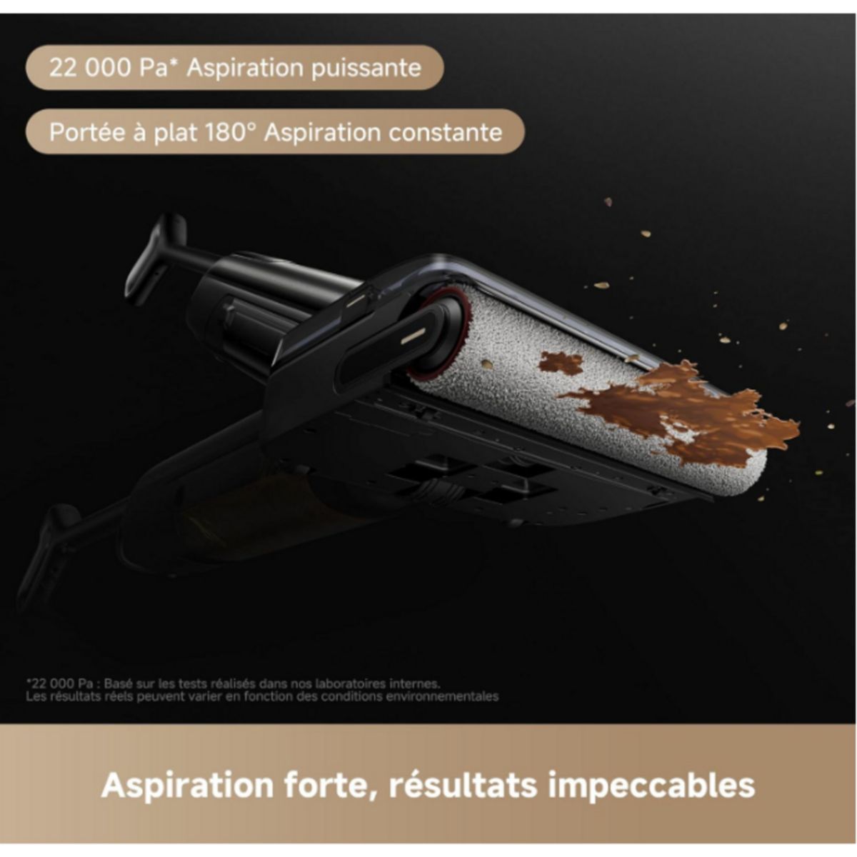 Aspirateur laveur M50 couleur unique, MOVA