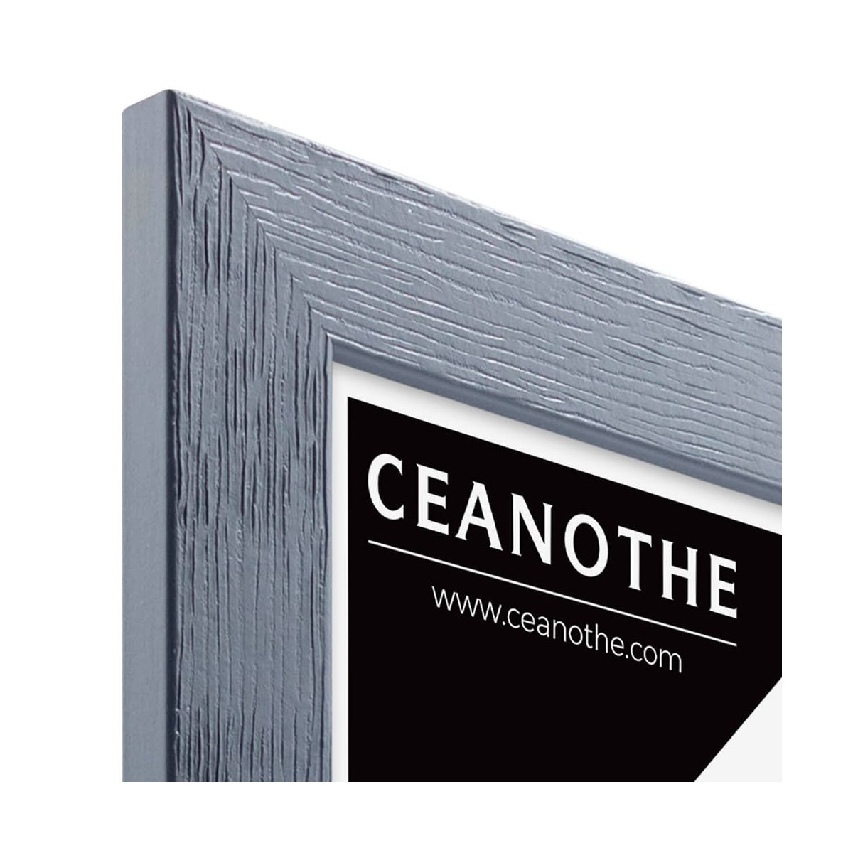 Cadre Photo En Bois Reconstitué Fsc KARMA bleu, CEANOTHE