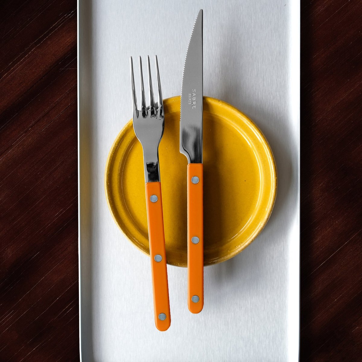 Set de 5 couverts de table, Bistrot ivoire, SABRE