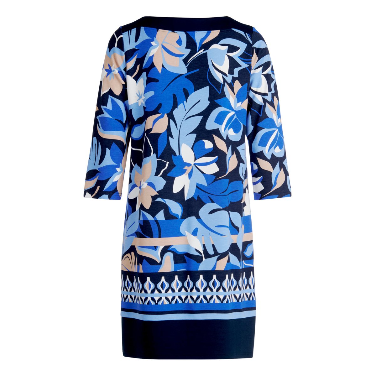 Robe façon t-shirt à manches 3/4 bleu foncé/bleu, BETTY BARCLAY
