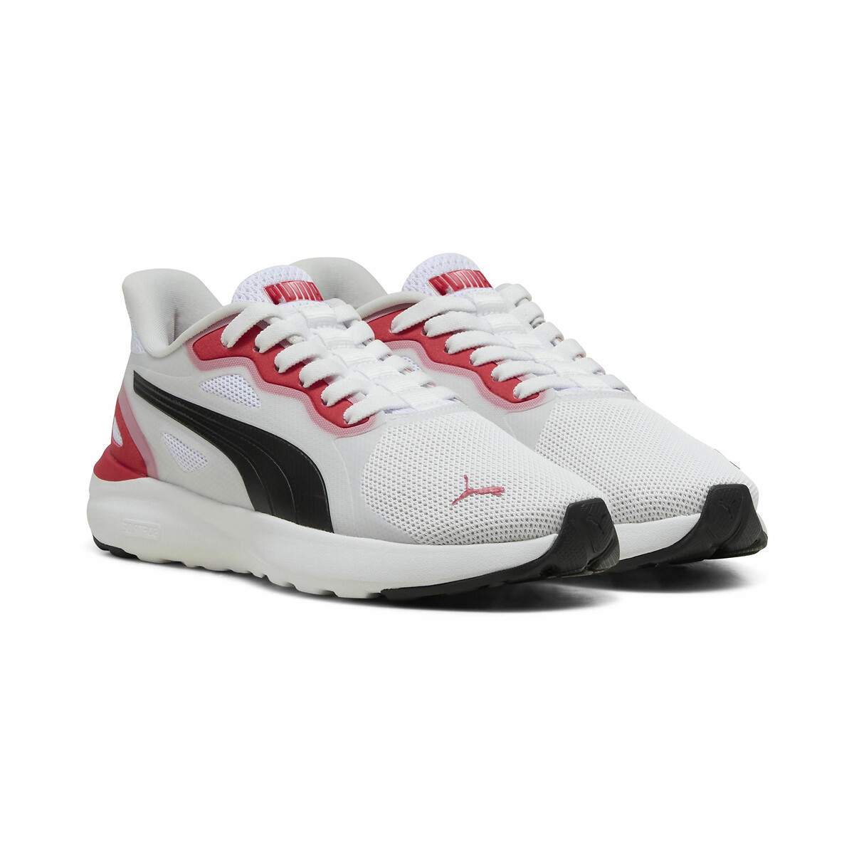 Baskets Softride Cosmic Street Sliptech blanc/noir/rouge, PUMA