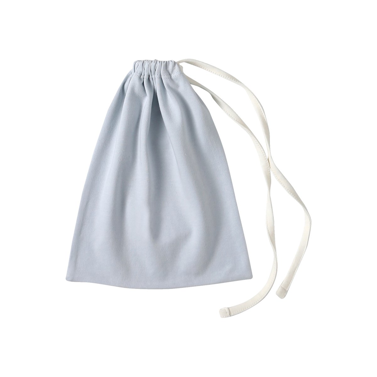 Ensemble naissance ours bonnet + moufles + chaussons + pochon bleu pâle, VERTBAUDET