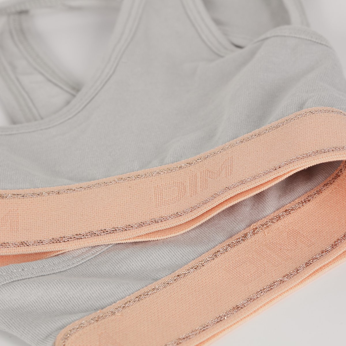Pocket Coton Soutien-gorge Sans Armature X1 gris clair, DIM
