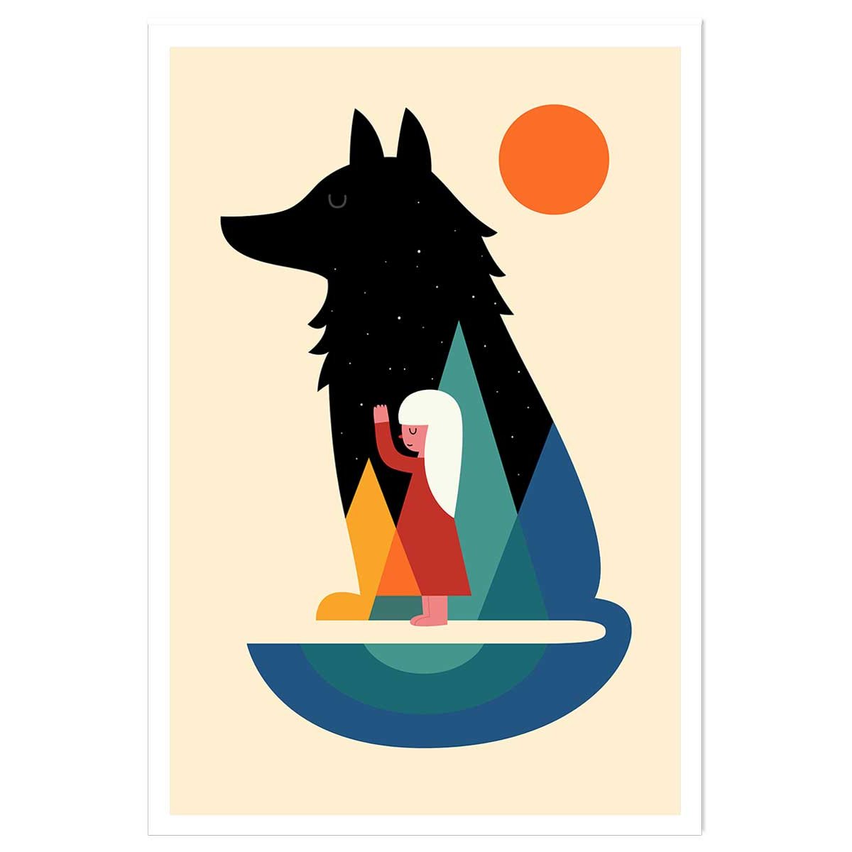 Affiche amis pour la vie affiche seule, HEXOA