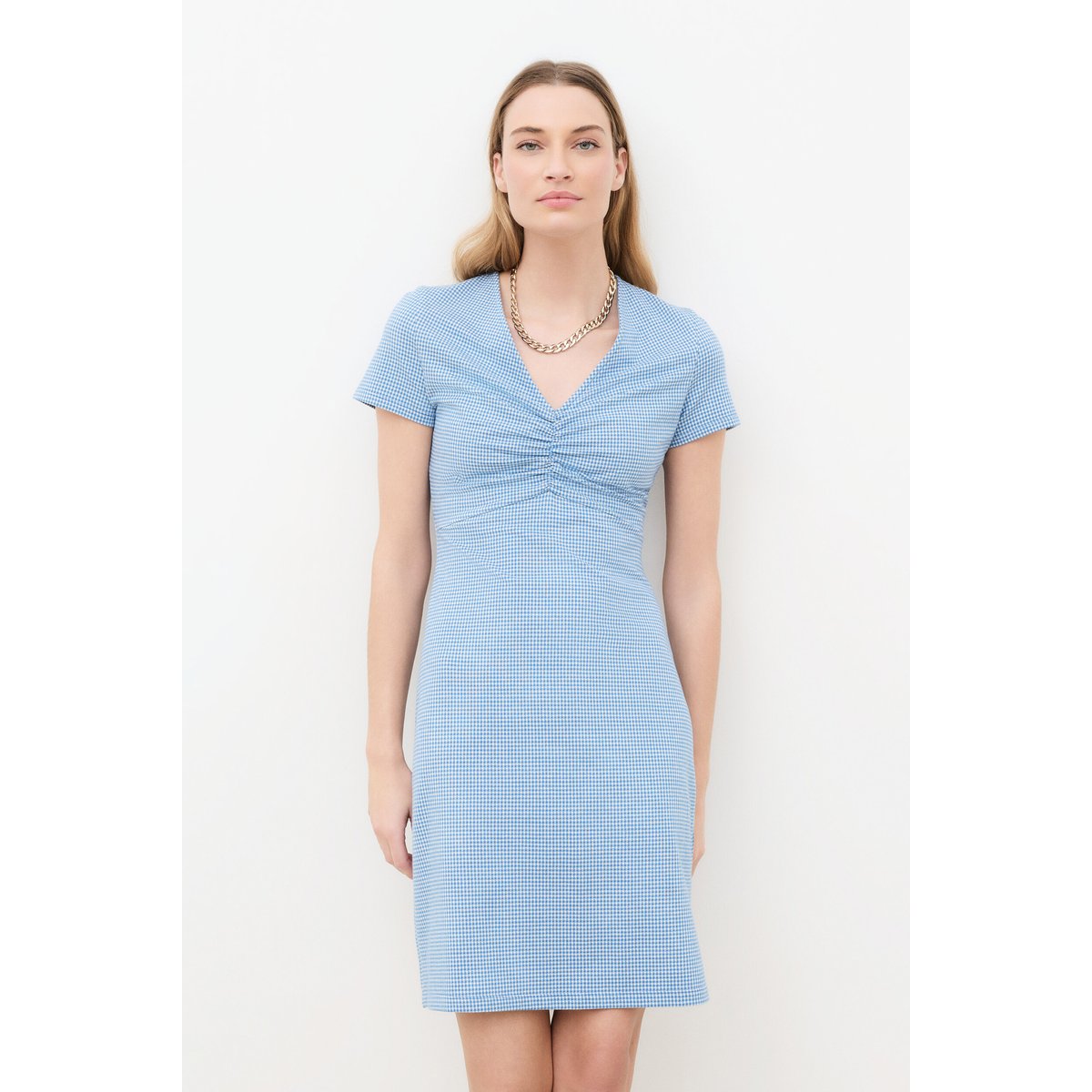 Robe Rcosima bleu foncé, CAROLL