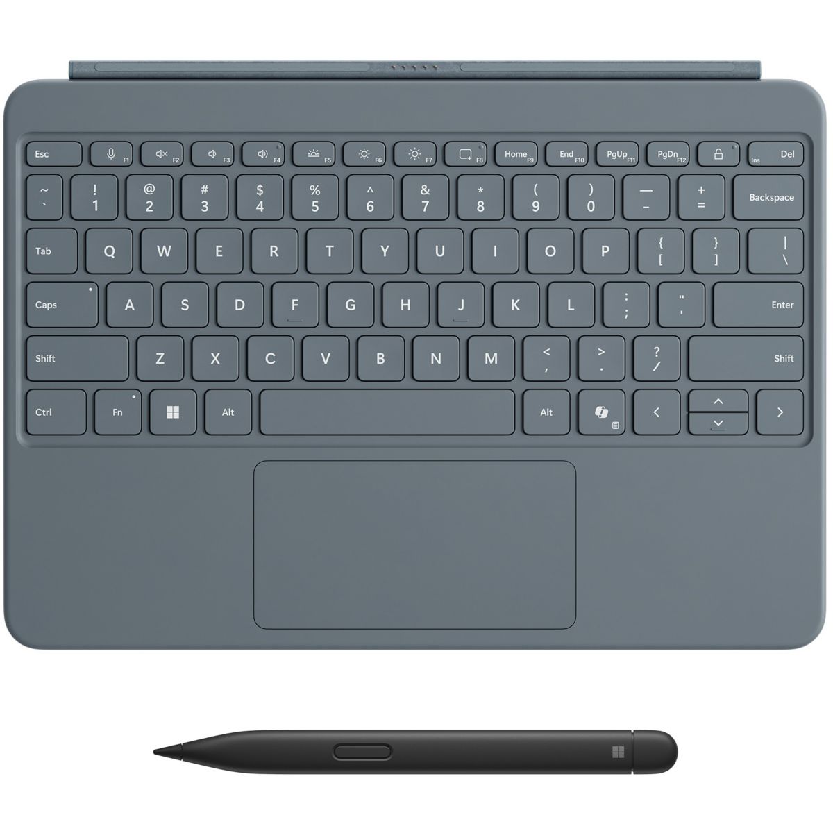 Clavier Clavier + Stylet Bleu Surface Pro 12'' couleur unique, MICROSOFT