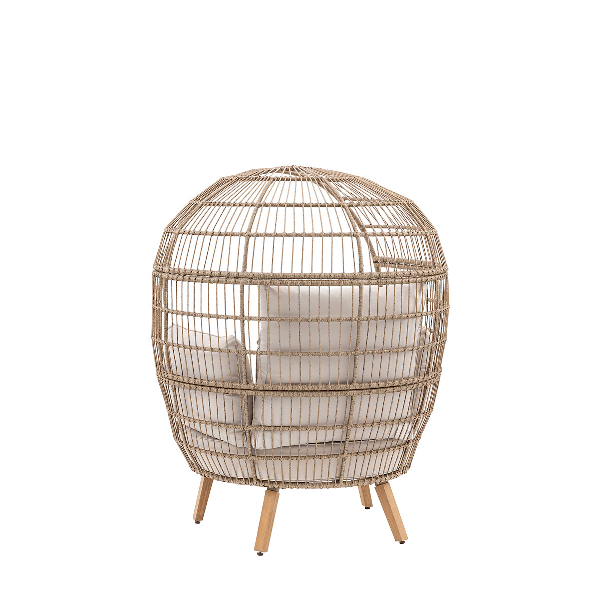 Avina Egg Chair ecru/natural, SO'HOME