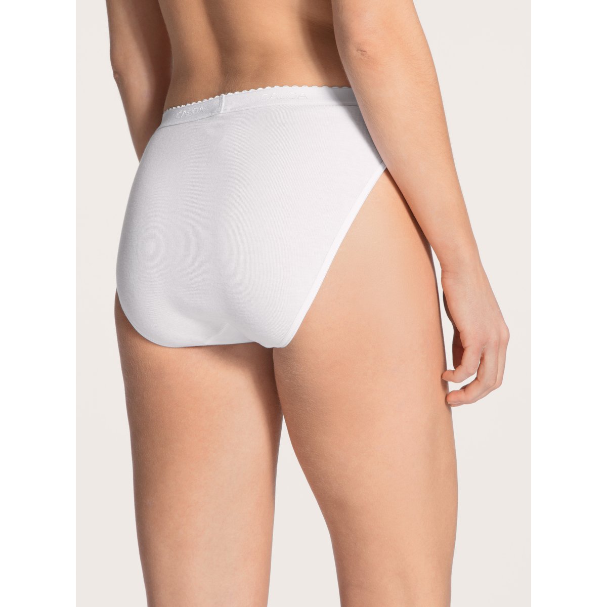 Culotte Coton ICONICS blanc, CALIDA