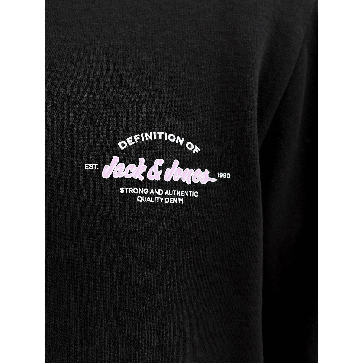 Sweat col rond noir, JACK & JONES