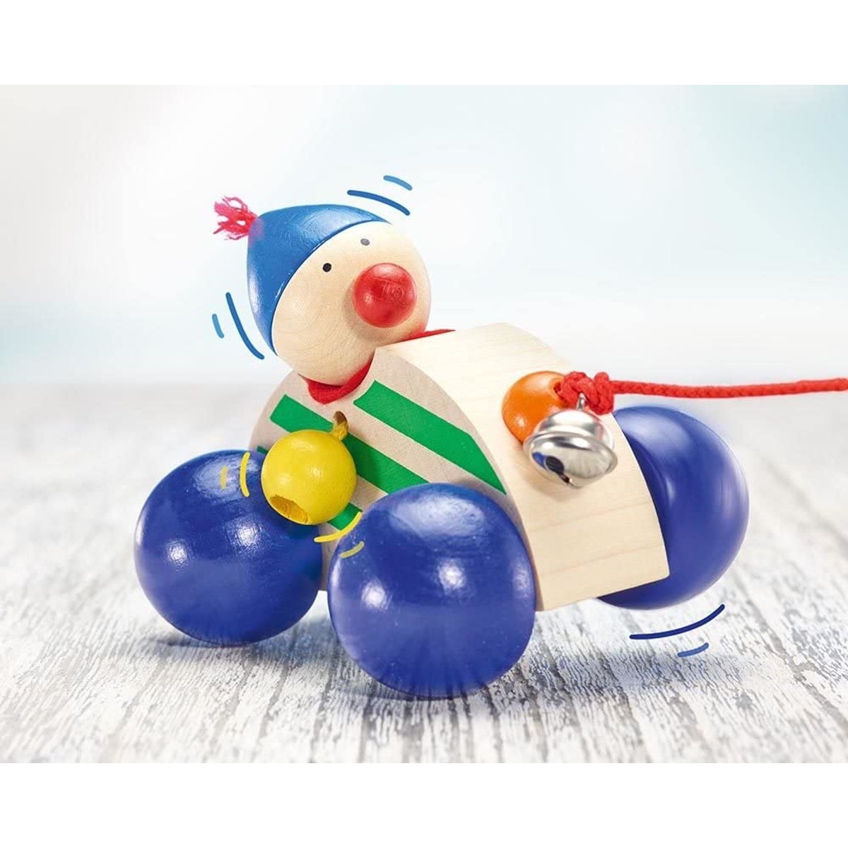 Jouet en bois Autolino bleu, SELECTA