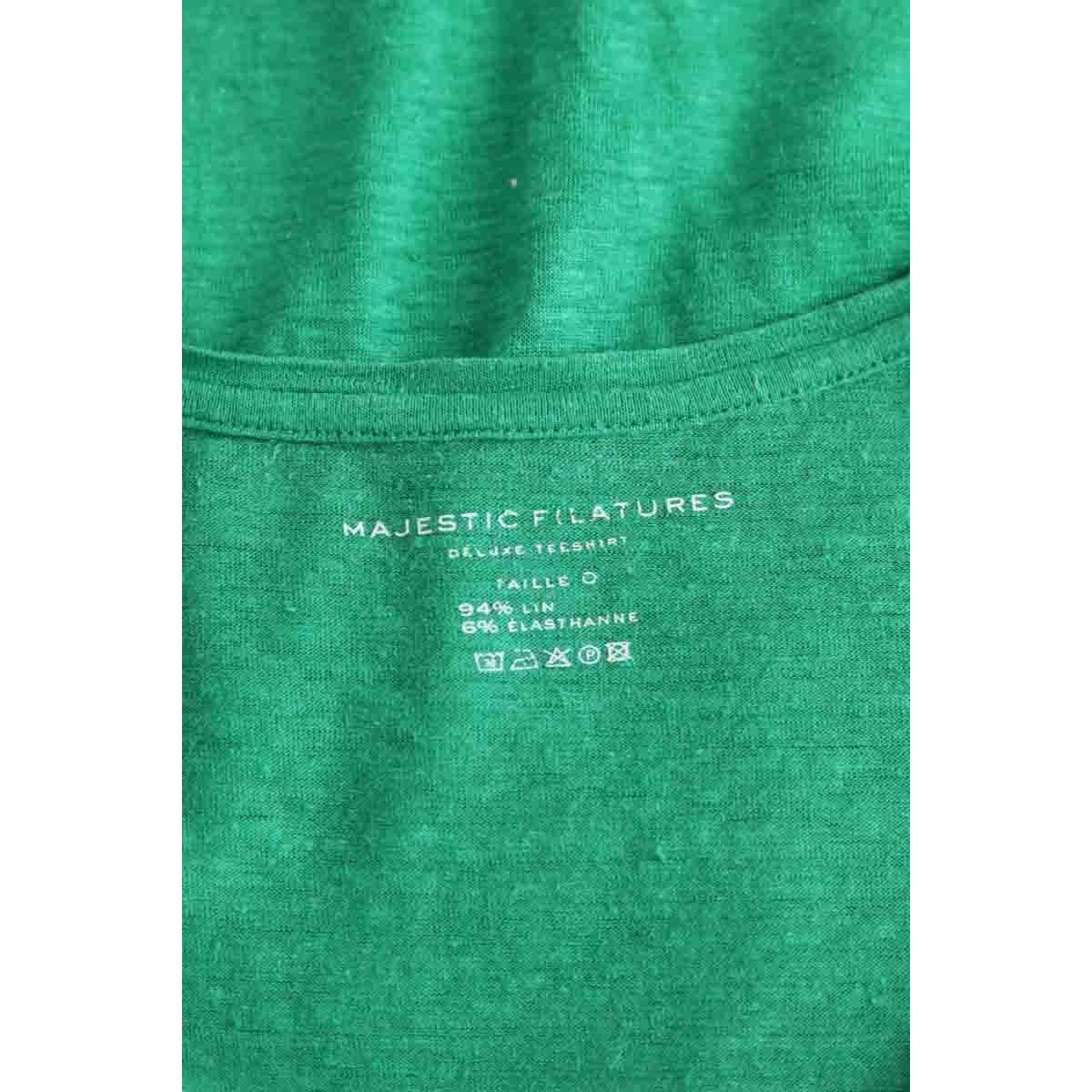 T-shirt - Très Bon État vert, MAJESTIC FILATURES