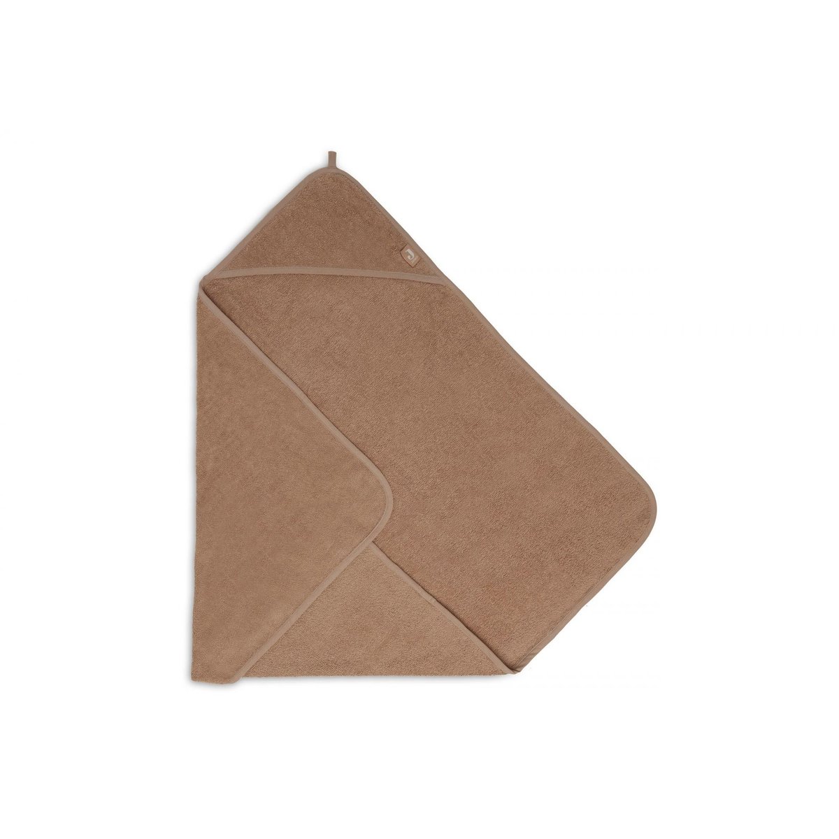 Cape de bain bébé éponge 75x75 cm biscuit, JOLLEIN