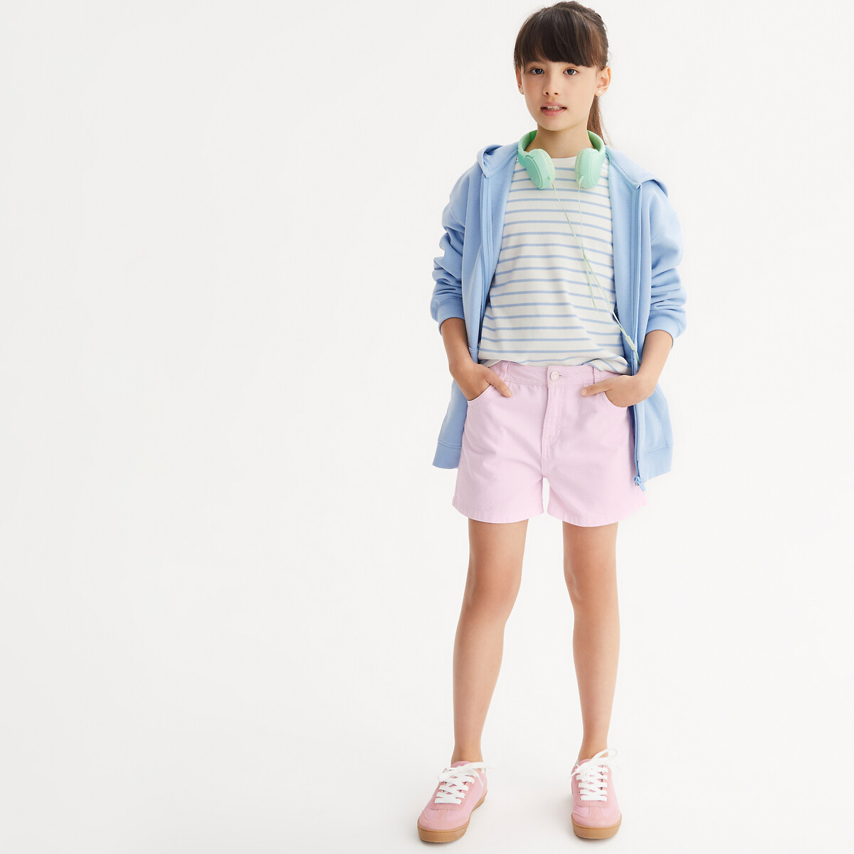 Shorts mauve, LA REDOUTE COLLECTIONS