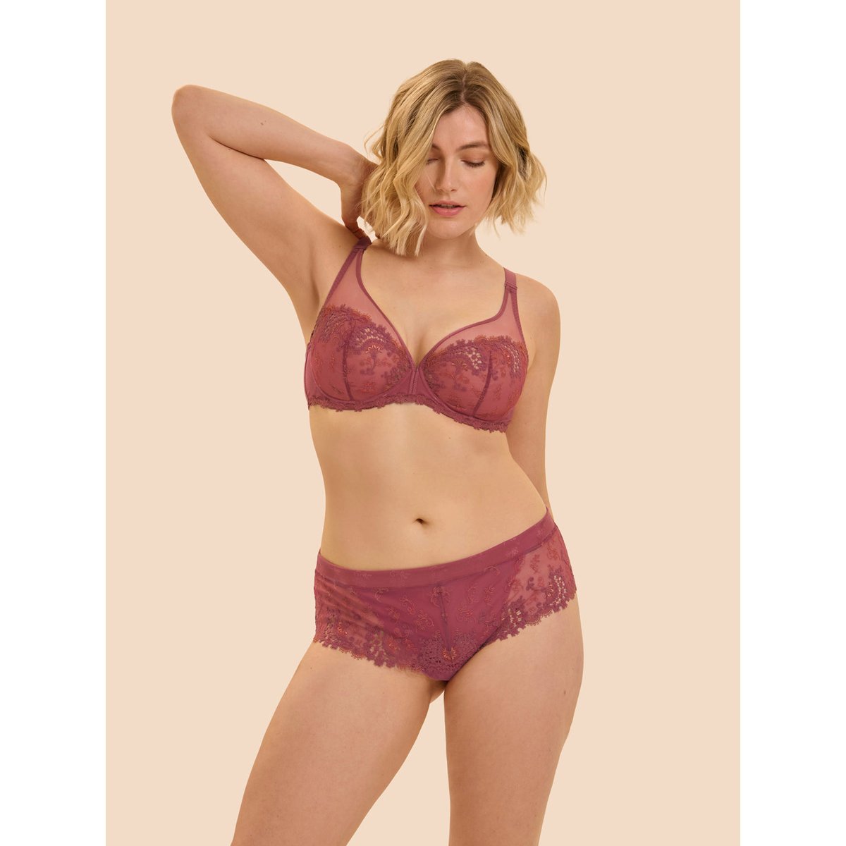 Shorty, WISH rose santal, SIMONE PERELE