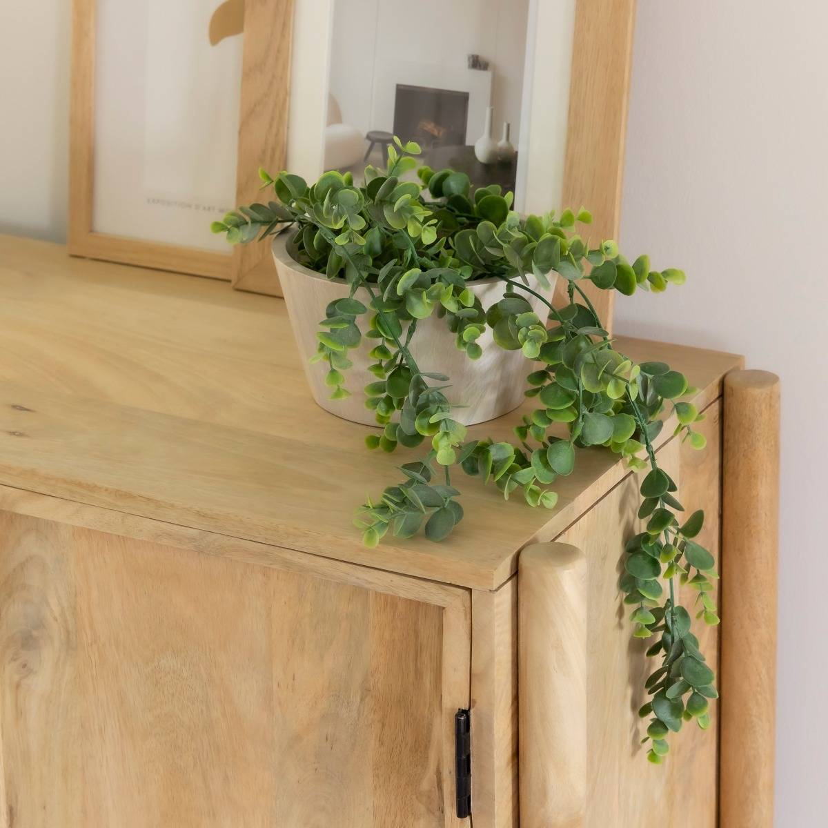 Buffet en bois de manguier NOVA bois clair, MADE IN MEUBLES