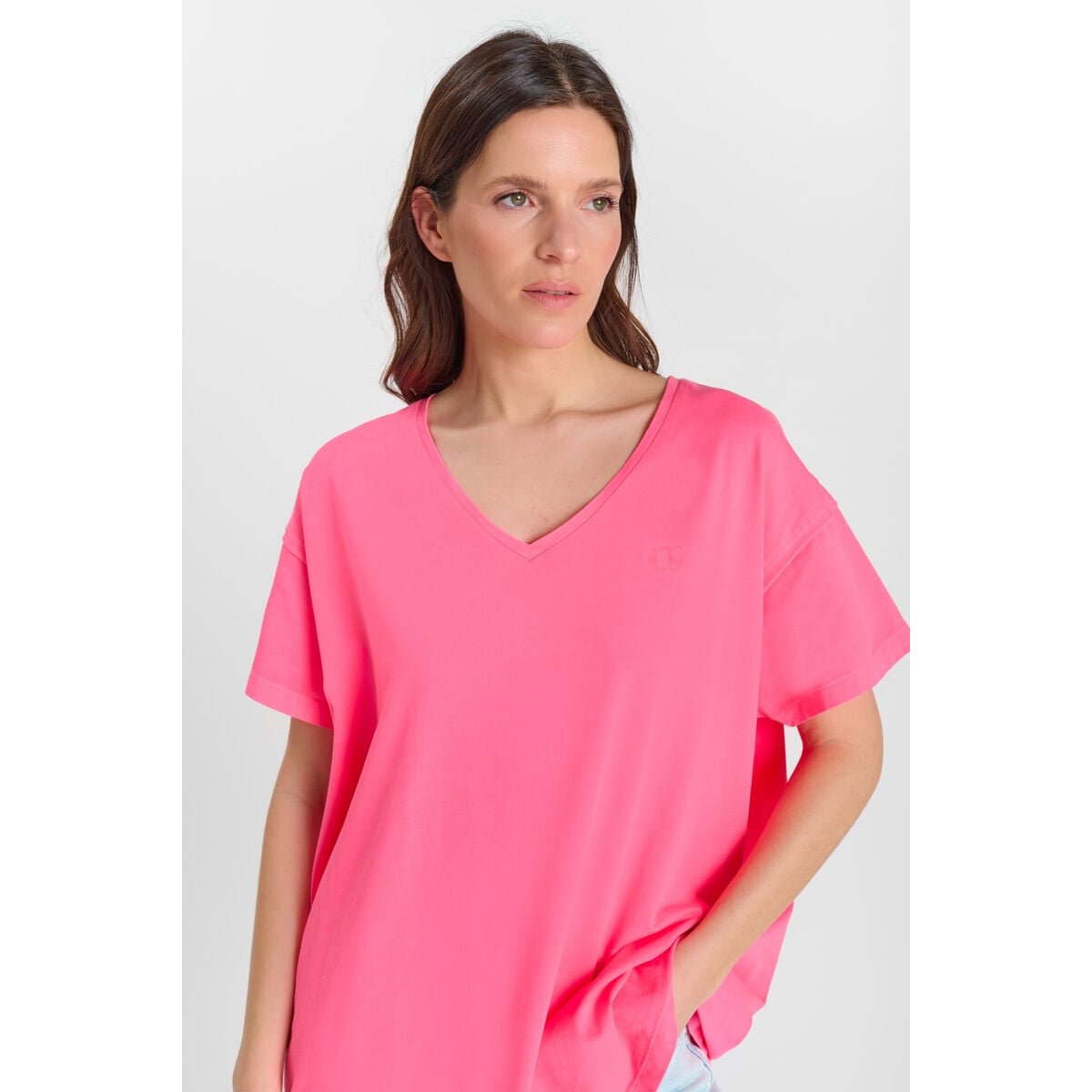 Tee-Shirt MILOU pink fluo, LE TEMPS DES CERISES
