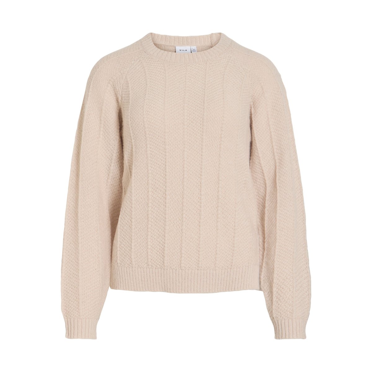 Pull En Maille gris - birch1, VILA