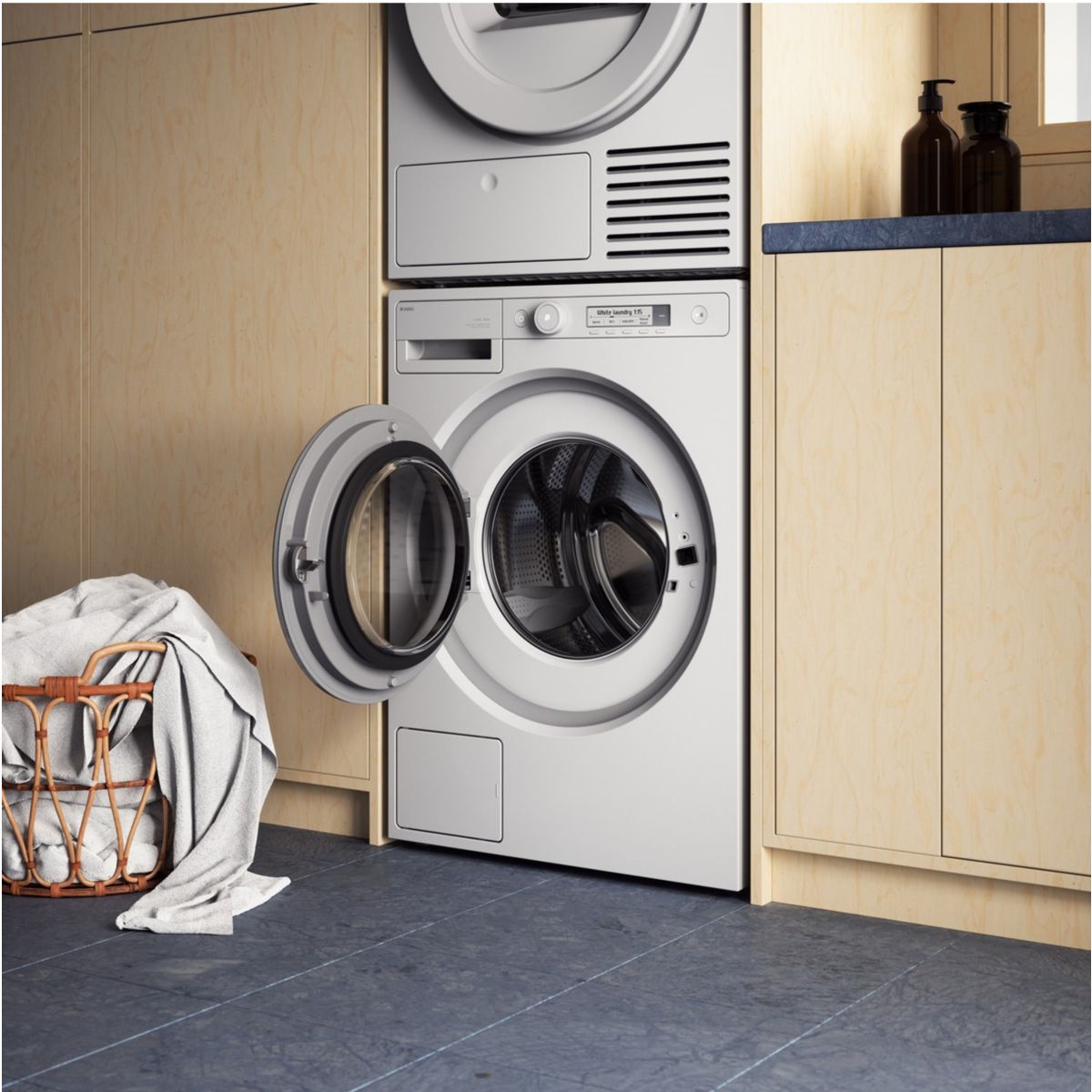Lave linge hublot W1094W couleur unique, ASKO