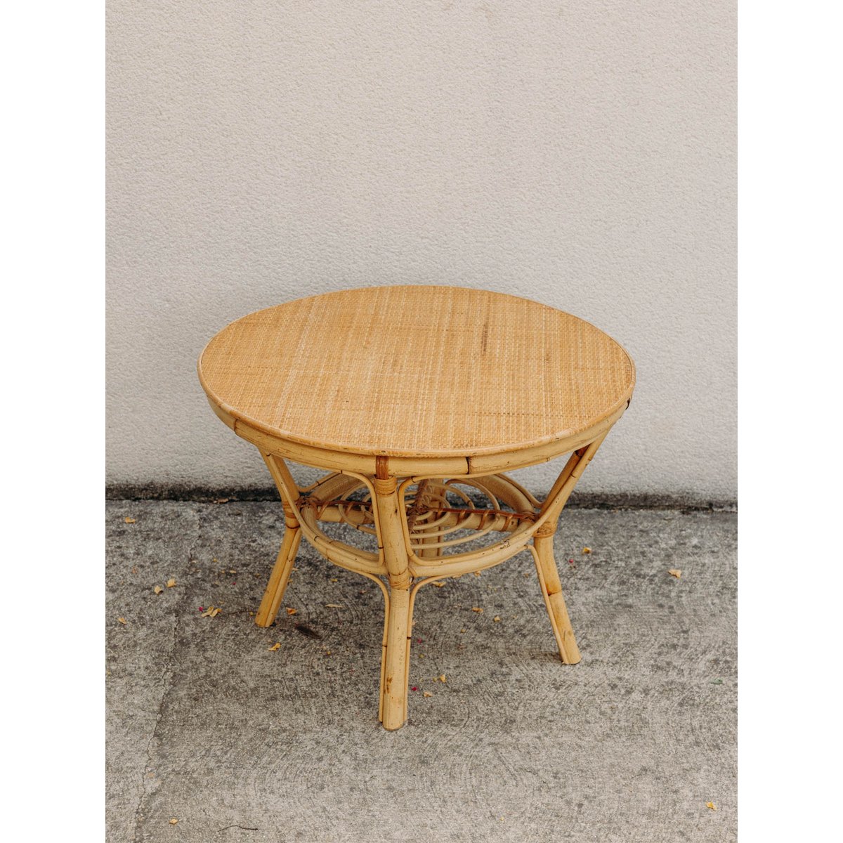 Table basse au plateau amovible Léonie N°1010 - Bon état bois clair, DEBONGOUT
