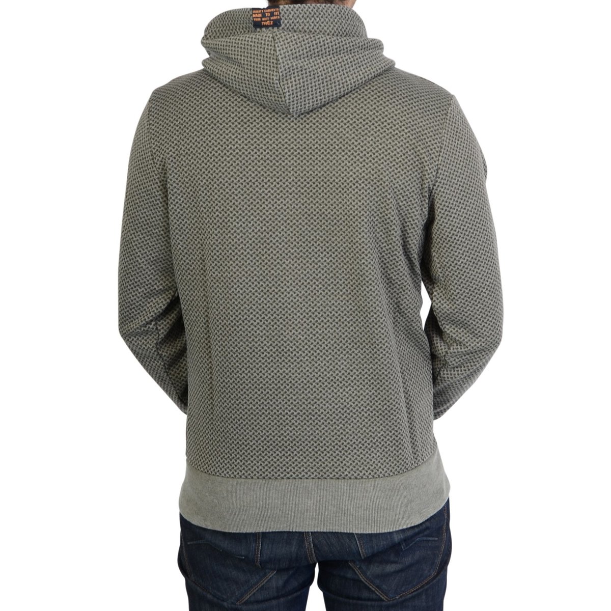 Sweat Capuche Fede2-fbp gris, TREZ