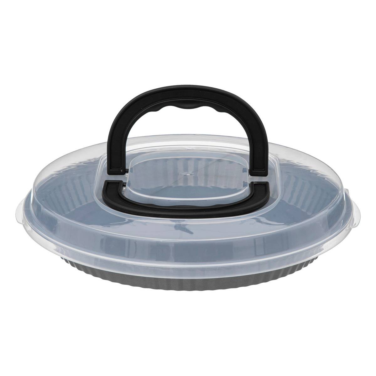 Moule à tarte avec couvercle TAKEAT gris, 5FIVE SIMPLY SMART