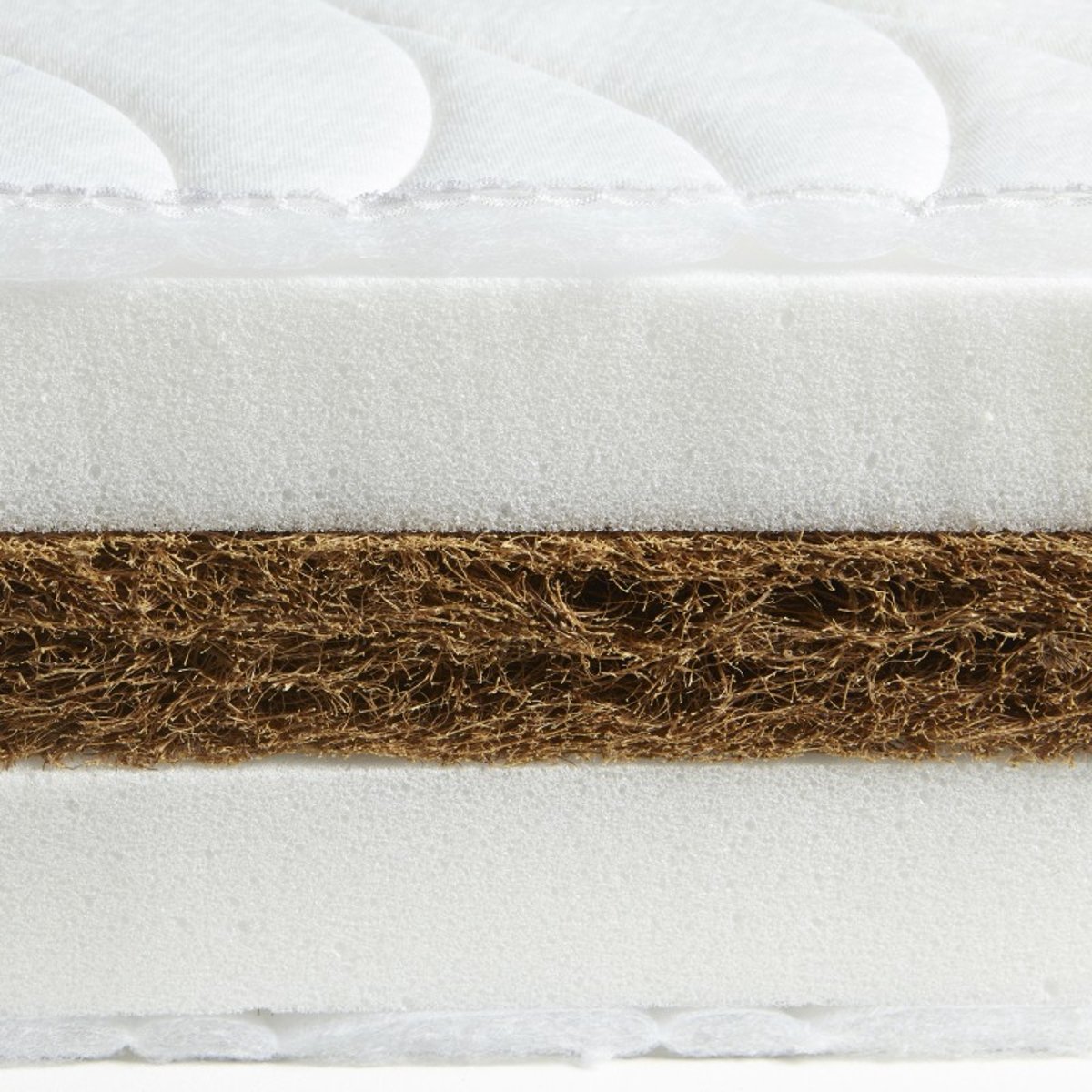 Matelas protection naturelle en coco 80x200 blanc, LES MATELAS DE MORPHEE