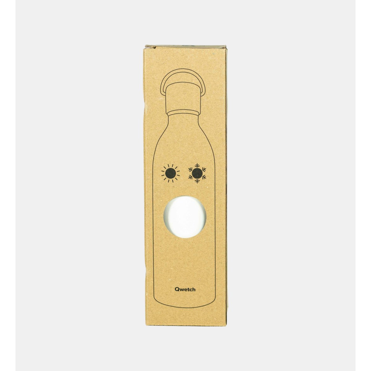 Bouteille isotherme - 60 cl sable, QWETCH
