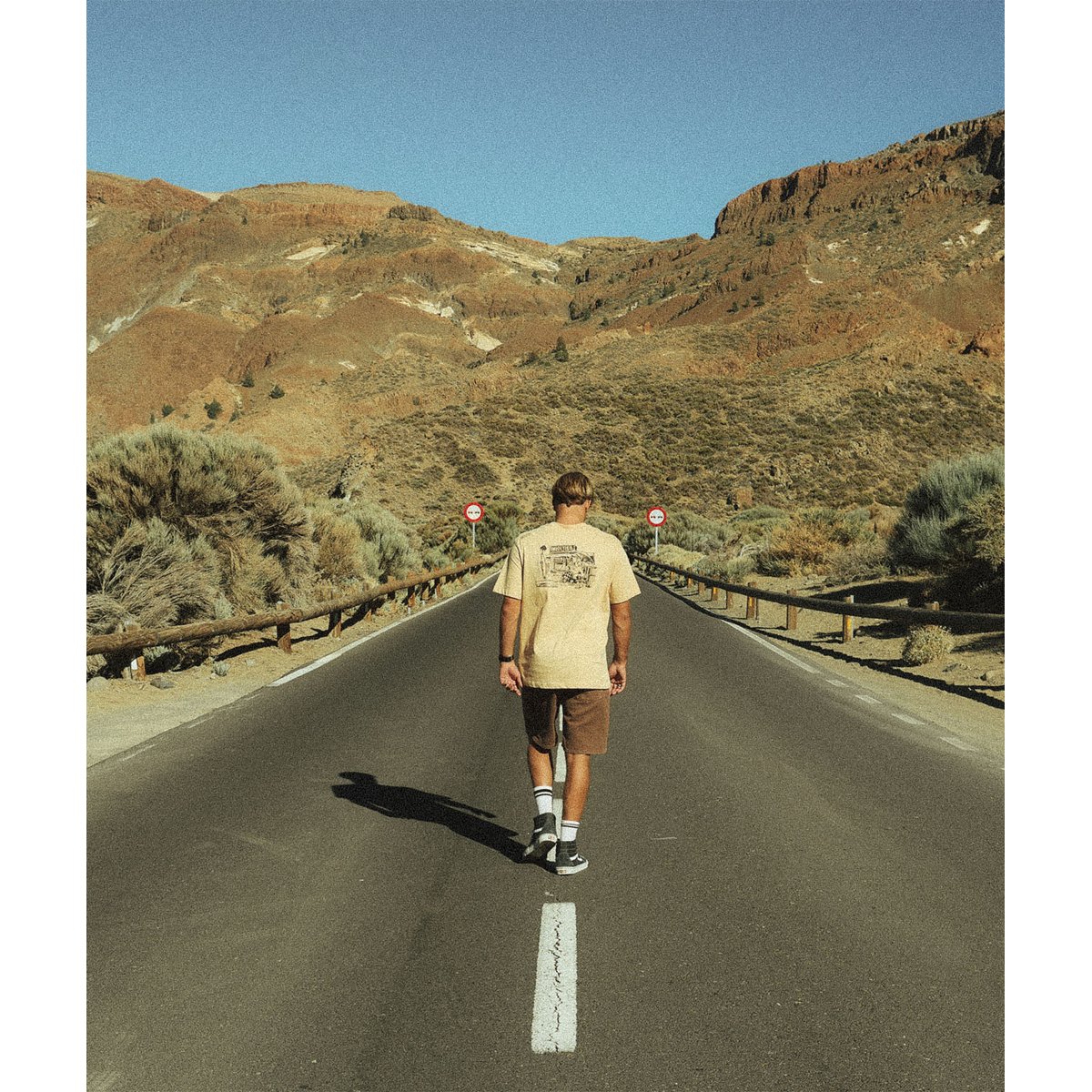 Tee-shirt manches courtes FLAMINGO tan, OXBOW