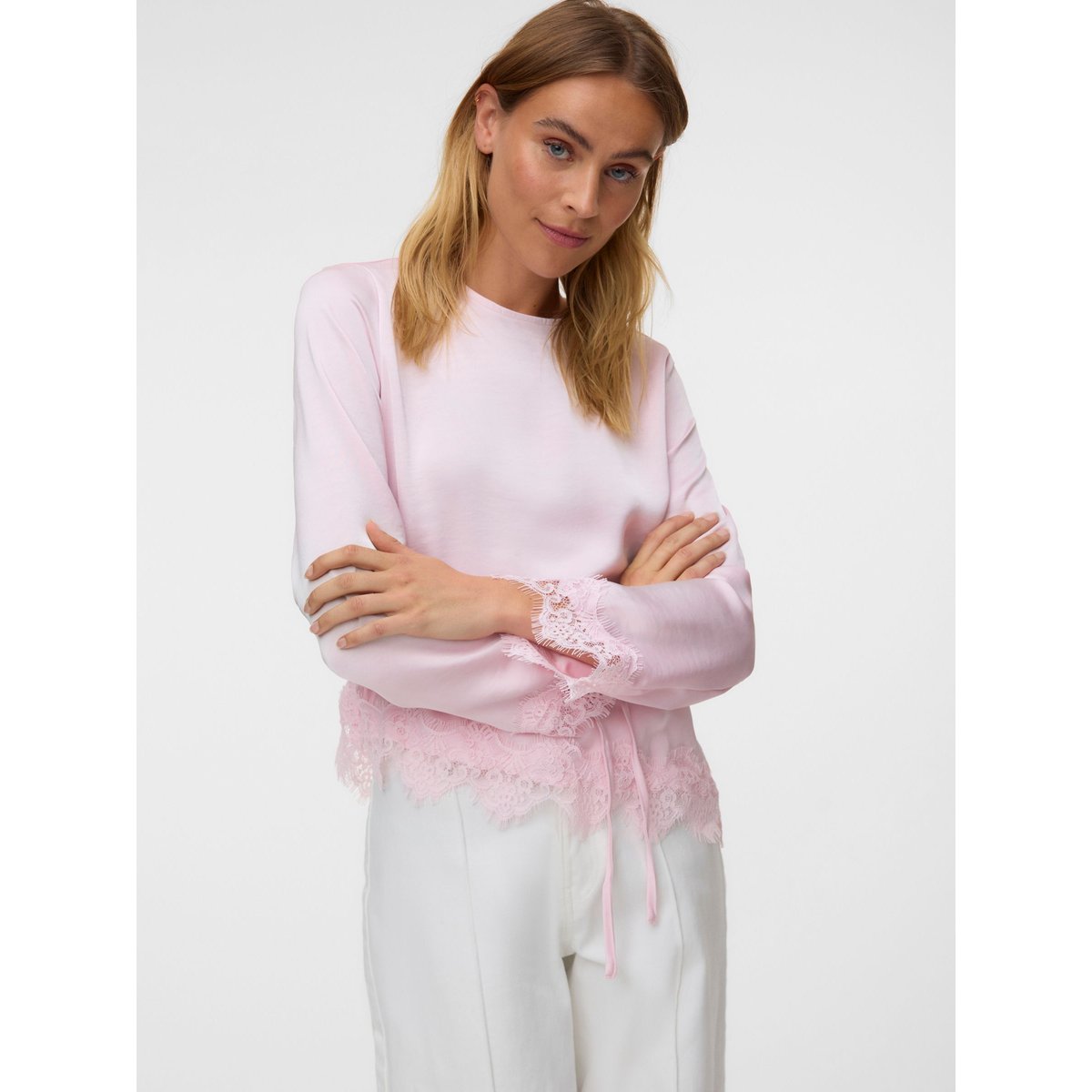 Top Asymétrique rose - cherry blossom 1, VERO MODA