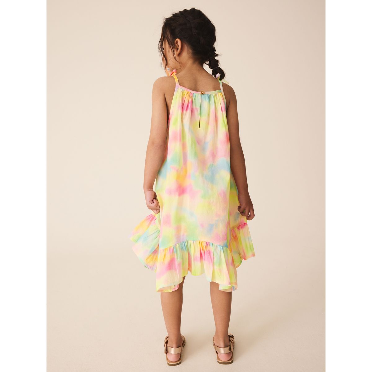 Robe à bretelles motif métavers multi-couleurs, NEXT