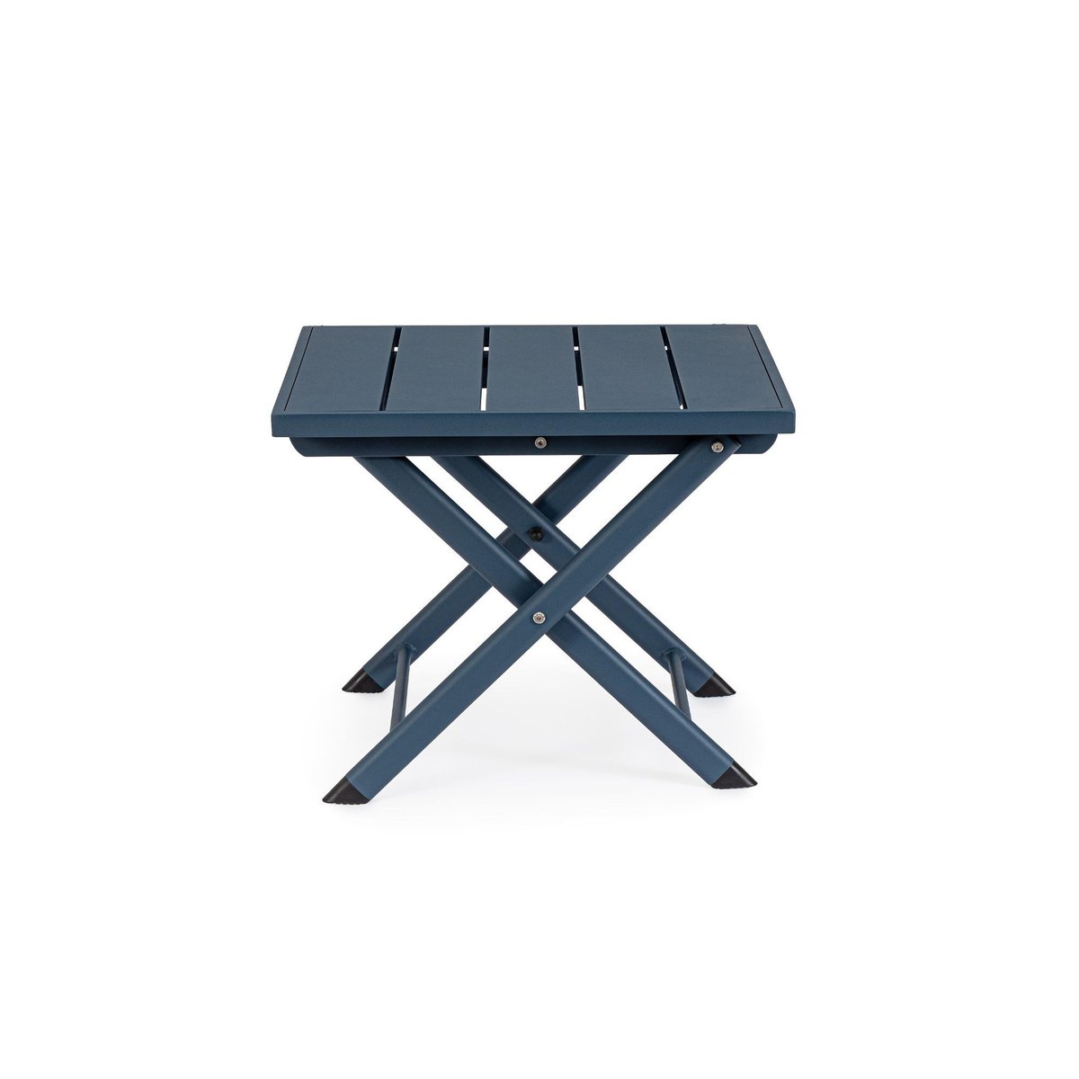 Table basse pliante de jardin en aluminium L44 - CABOURG bleu marine, HELLIN, DEPUIS 1862