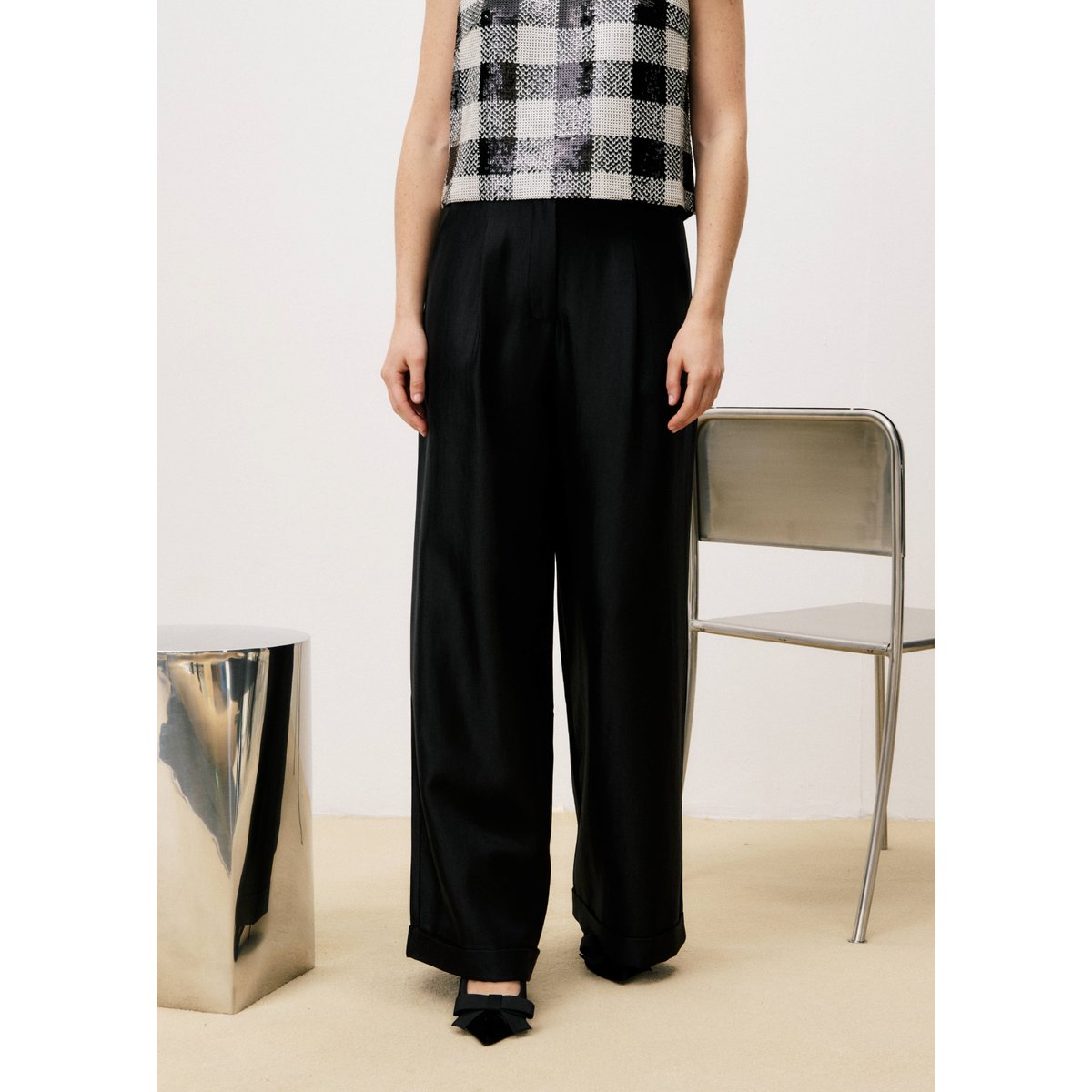 Pantalon LYNN noir, FRNCH