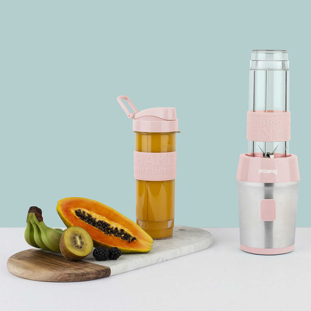 mini blender - smoo rose, H.KOENIG