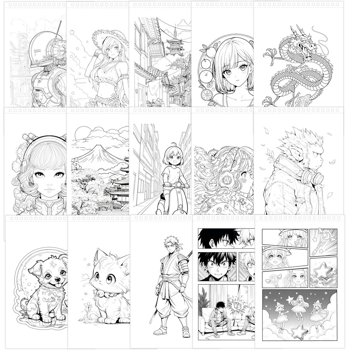Professional Studio Manga blanc, BUKI FRANCE