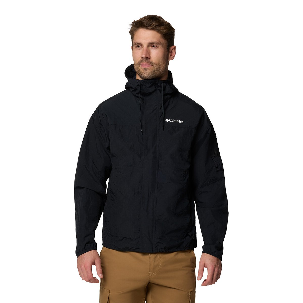 Manteau coupe-vent Challenger II noir, COLUMBIA