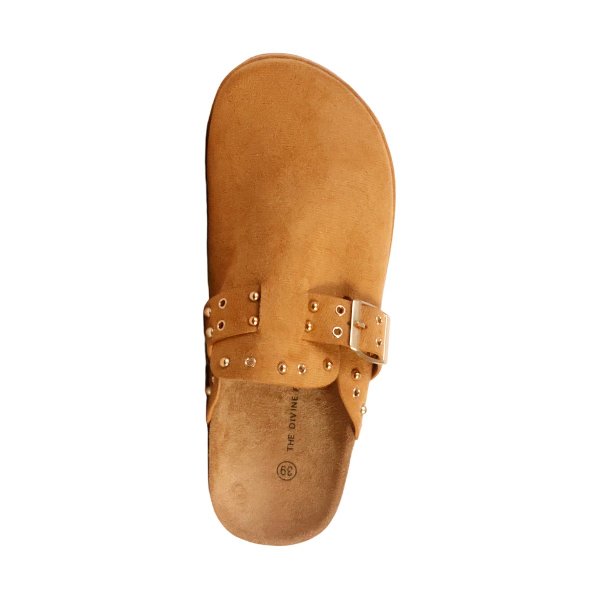 Mules à Enfiler camel, THE DIVINE FACTORY