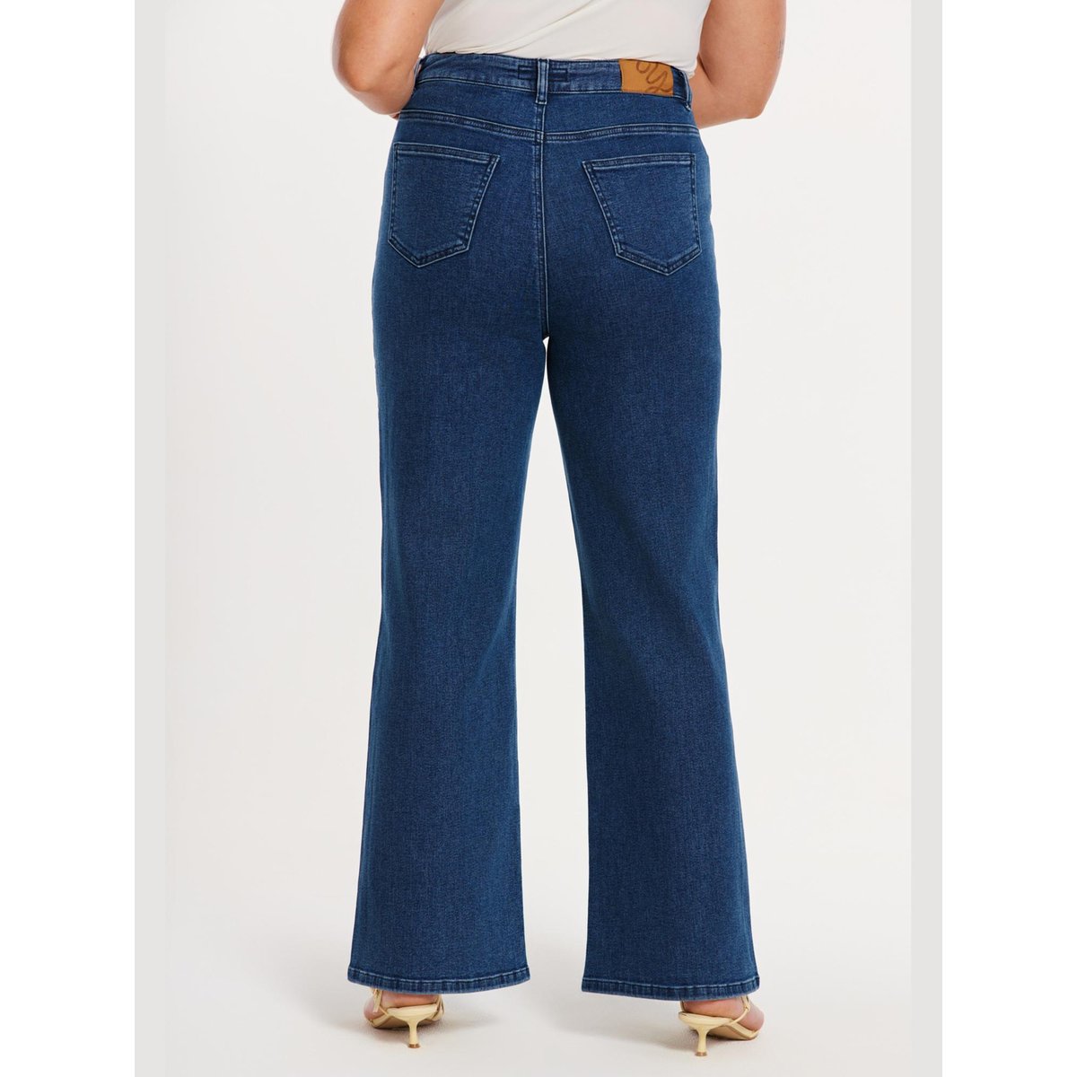 Jean Flare Fit bleu indigo, YOEK