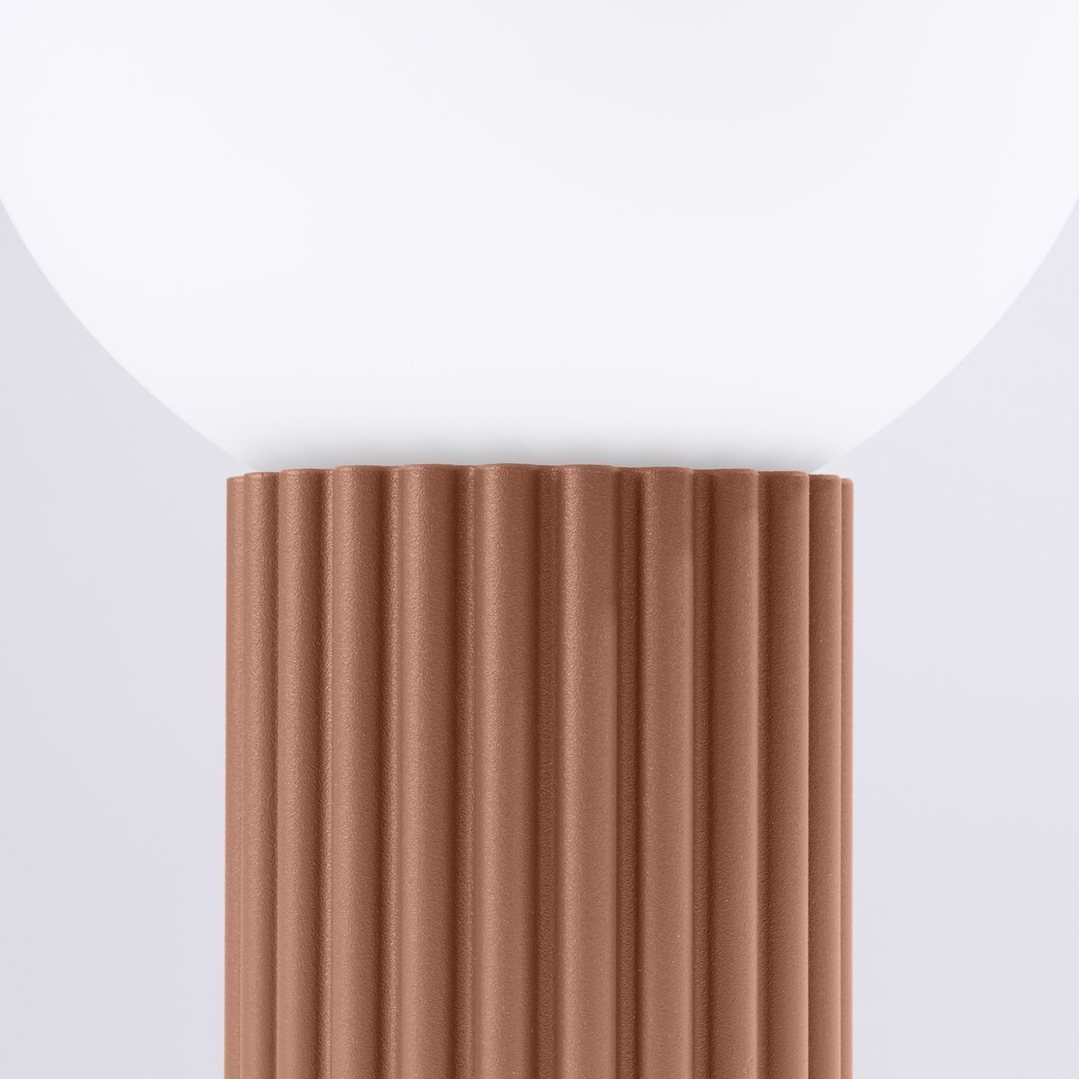 Lampe à poser Aluminium Moka G9 1 Halo marron, EDEN
