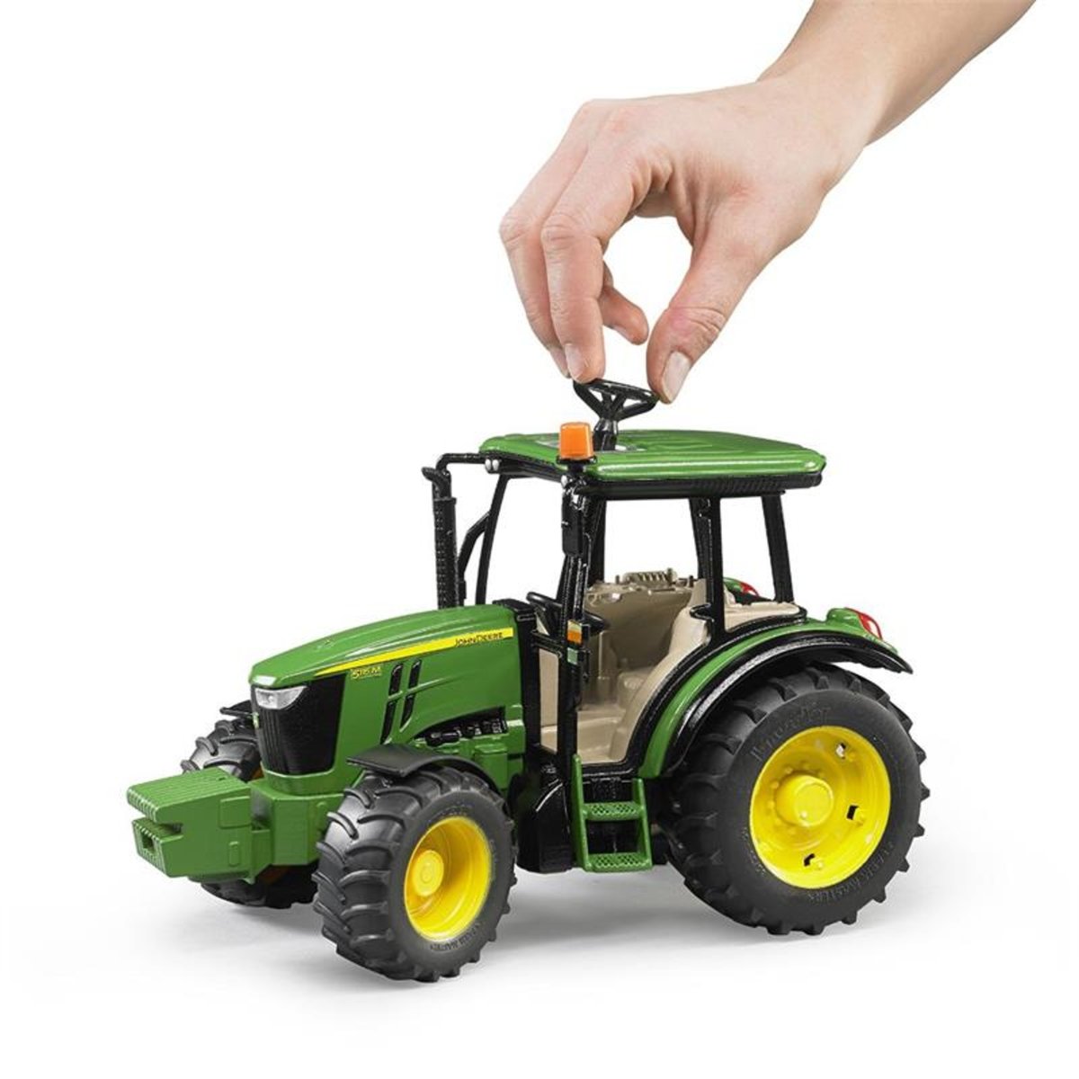 Tracteur John Deere 5115M vert, BRUDER