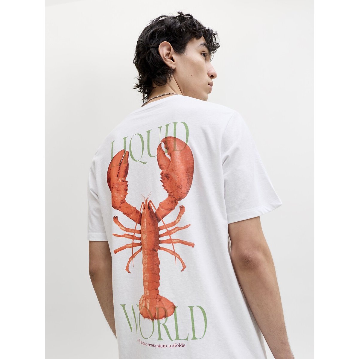 T-shirt manches courtes blanc, JACK & JONES