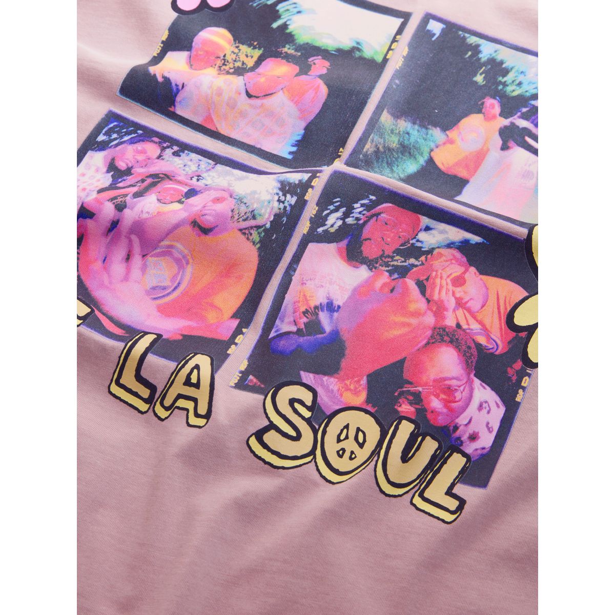 T-shirt à imprimé groupe de musique rose de la soul, NEXT