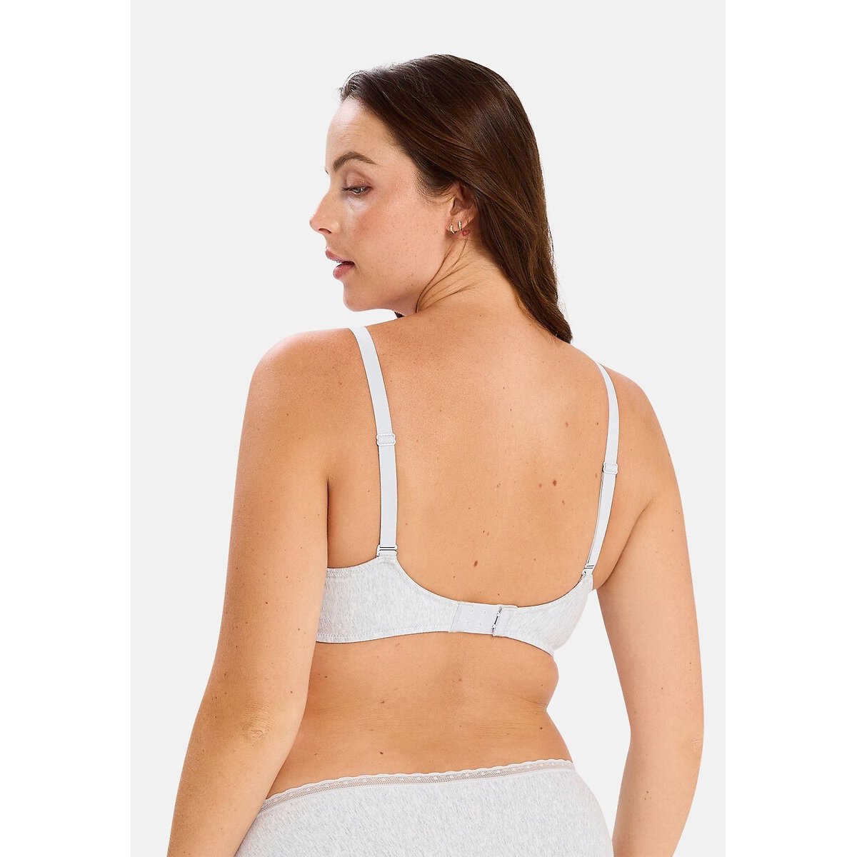 Reggiseno sagomato con ferretto ROMIE grigio chiné , SANS COMPLEXE