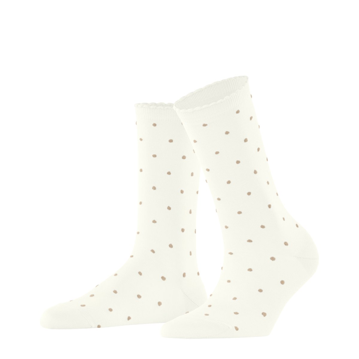 Chaussettes Spike Dot blanc, FALKE