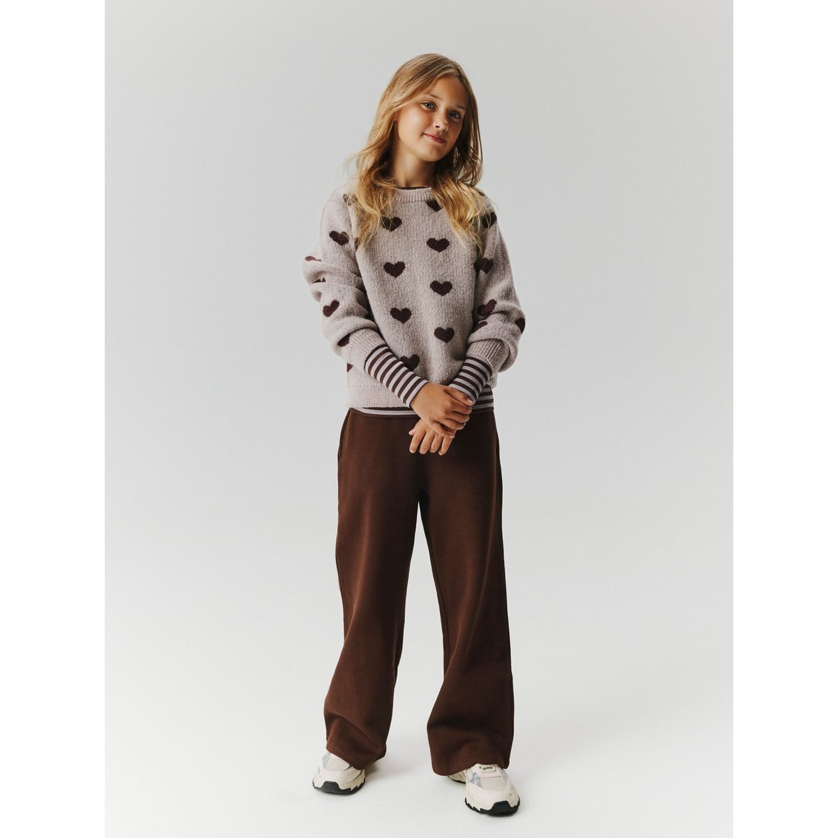 Pull En Maille gris - purple dove1, NAME IT