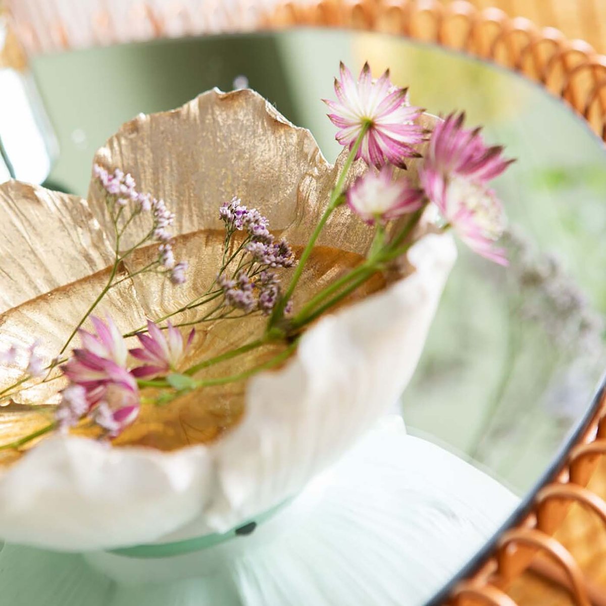 Coupe fleur or, KARE DESIGN
