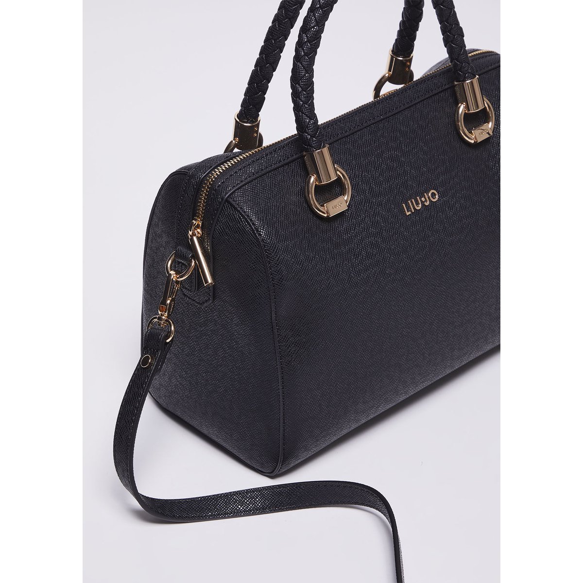 Sac Boston moyen modèle noir, LIU JO